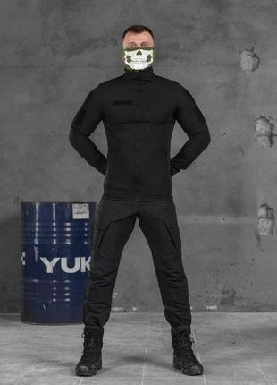 Полегшений тактичний костюм smok black вт6859