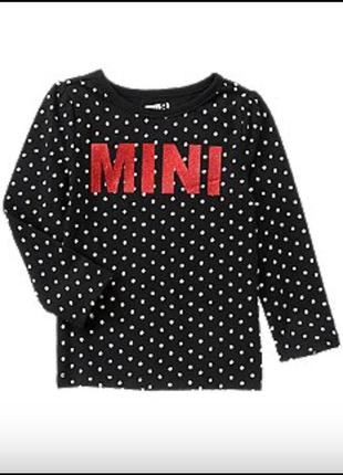Реглан кофта кофточка для дівчинки mini міні маус