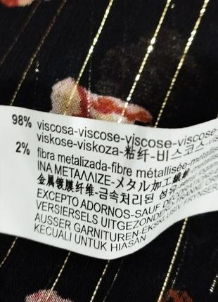 Неймовірна легка блузка оверсайз успішного іспанського бренду zara10 фото