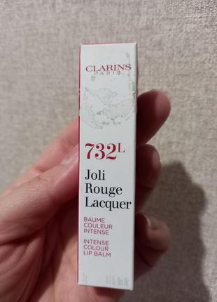 Помада clarins joli rouge 732l5 фото