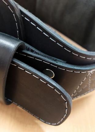 Пояс атлетичний easyfit training belt (чорний) xs5 фото