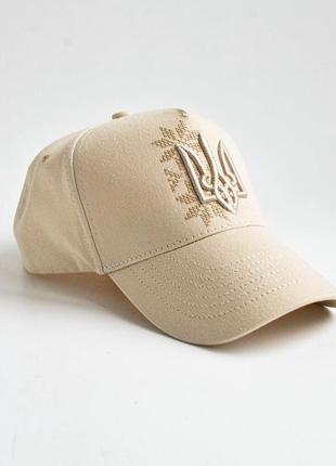 Кепка патриотическая, кепка с вышивкой, кепка вышиванка, бейсболка вышиванка, бейсболка с трезубом,2 фото