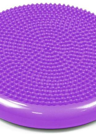 Балансувальна подушка масажна easyfit фіолетова