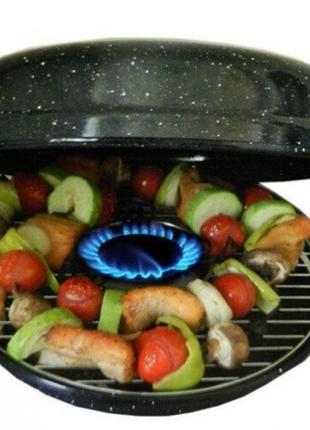 Сковорода гриль-газ benson з антипригарним покриттям1 фото