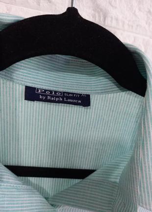 Рубашка туника, рубашка 100% хлопок polo by ralph lauren3 фото
