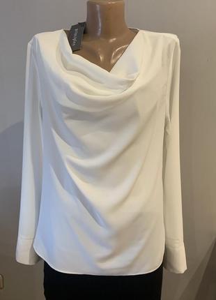 Элегантная белоснежная блузка высокого качества