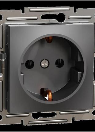 Schneider electric eph2900171 asfora розетка 220в антрацит, пл...
