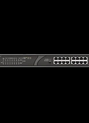 Ruijie reyee rg-es118s-lp 16-портовий некерований poe комутатор