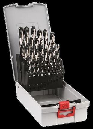 Bosch hss pointteq 25 штук (2608577352) набір свердел для металу