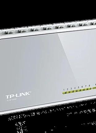 Tp-link tl-sf1008d 8-портовий 10/100 мбіт/с настільний комутатор