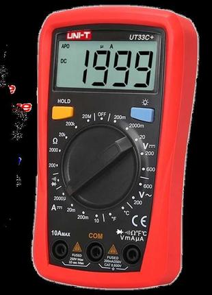 Uni-t ut-33c+ цифровий мультиметр