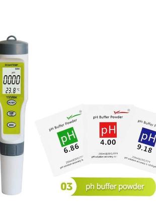 Комбінований вологозахищений єс/ph/temp метр ez9902 зі змінним...