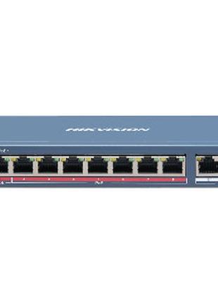 Ds-3e0310hp-e 8-портовий некерований poe комутатор hikvision