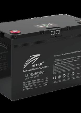 Ritar lfp25.6v50ah g3 батарея з системою підігріву та bluetooth