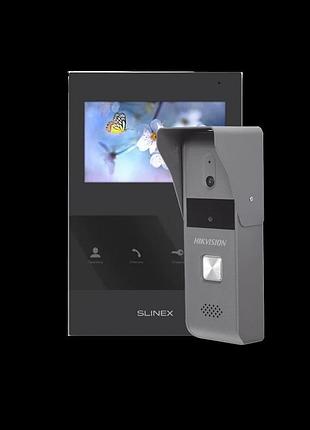 Slinex sq-04 black + hikvision ds-kb2421-im комплект
