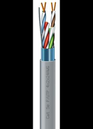 Cat. 5e f/utp 4х2х24 awg (7091000) бухта 305м. кабель вита пар...