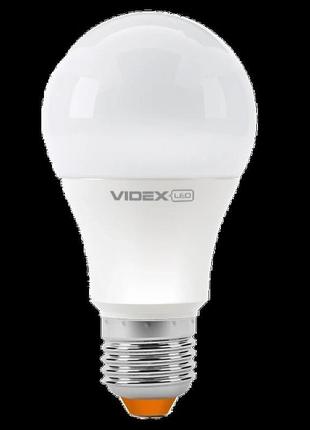 Videx a60e 10w e27 4100k led лампа з сенсором освітленості