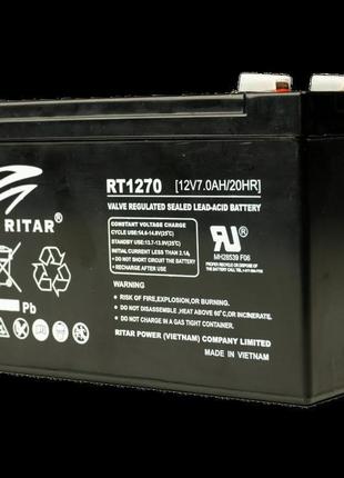 Ritar rt1270 акумуляторна батарея