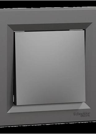 Schneider electric eph0100171 asfora вимикач 1-клавішний антрацит