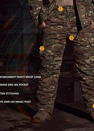 Тактичні (бойові) зимові штани hot reflection cold cotton s