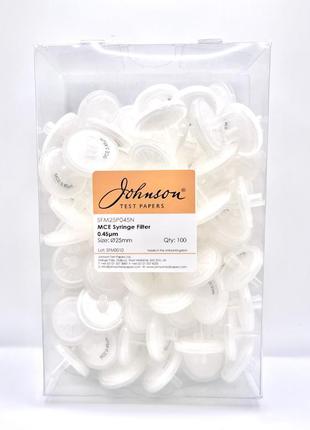 Шприцевий фільтр mce (0.45 μm, 25 мм, 100 шт.) jtp sfm25p045n