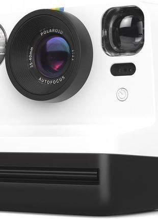 Фотокамера миттєвого друку polaroid now gen 2 black & white су...3 фото
