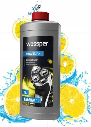 Лимонная жидкость для очистки электробритв wessper shavemax we...