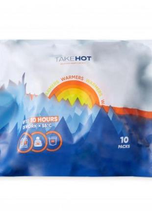 Комплект 4 шт грілки одноразові хімічні для рук takehot 2 шт в...