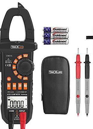Струмовимірювальні кліщі tacklife cm01a (ac/dc) з функцією ncv...