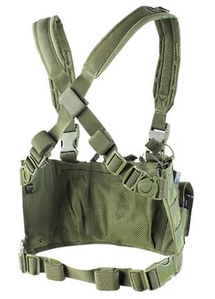 Тактичний нагрудник рпс розвантаження condor recon chest rig о...2 фото