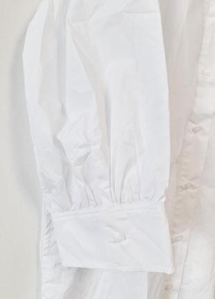 Длинное поплиновое/хлопковое платье рубашка сукня сорочка h&amp;m6 фото