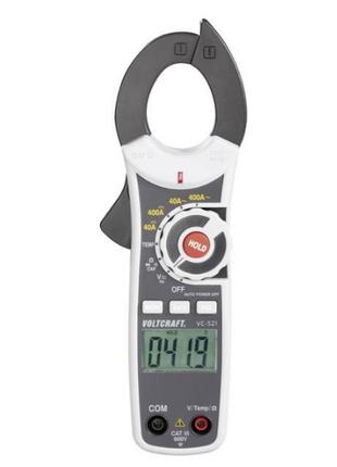Струмовимірювальні кліщі true rms voltcraft vc-521 mini (400a,...
