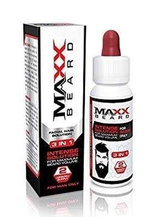 Олія для росту бороди maxx beard