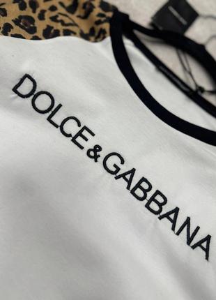 Женская футболка dolce&amp;gabbana8 фото