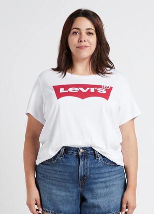 Футболка levis нова з бiрками на шикарну даму1 фото