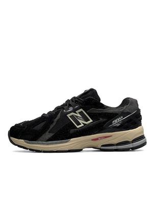 Мужские кроссовки new balance 1906d protection pack black черные повседневные кроссовки нью баланс весна лето