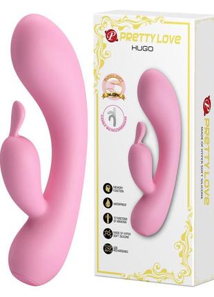 Вібратор — pretty love hugo vibrator pink sexb💣