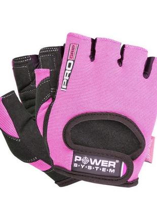 Рукавички для тренувань pro grip gloves pink 2250p1 (xs size),...1 фото