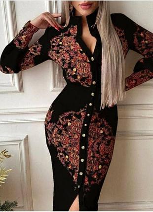 Оригинальное платье с вышивкой туречки 🇹🇷