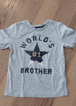 Футболка h&amp;m 4-6 лет
