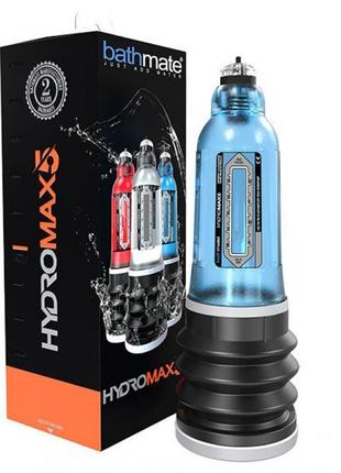 Помпа вакуумна блакитна bathmate hydromax aqua blue 5/x20 bomba💣