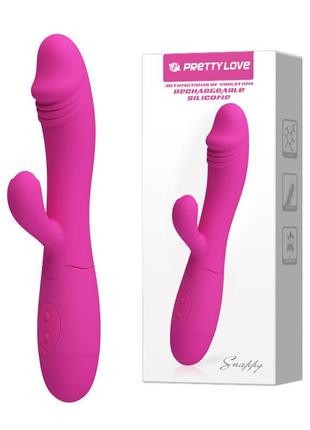 Вібратор — pretty love snappy vibrator pink 18 vibrator pink sexb💣