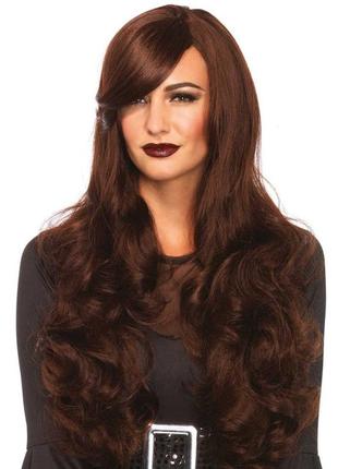 Перука довга червона leg avenue long wavy wig, 68.5 см bomba💣