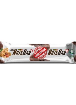 Енергетичний батончик nuts bar 100% sugar free (70 g), power p...