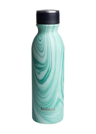 Спортивна пляшка для води bohtal insulated flask aqua marble (...