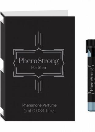 Парфуми з феромонами pherostrong pheromone for men, 1 мл bomba💣