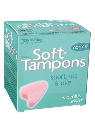 Тампони soft-tampons normal, box of 3 (oe) bomba💣