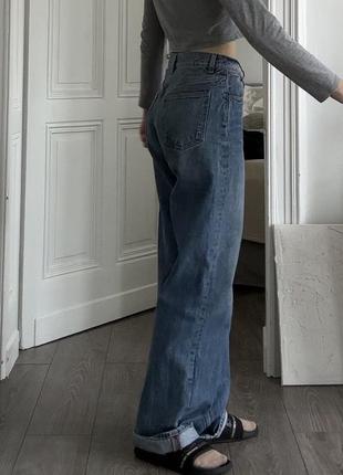 Трендові прямі джинси zara1 фото