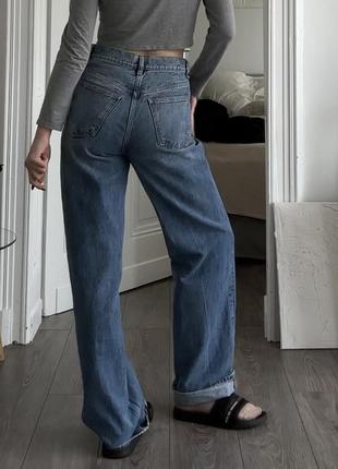 Трендові прямі джинси zara3 фото