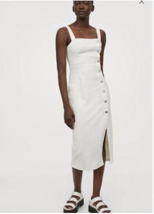 Класний котоновий сарафан, h&m